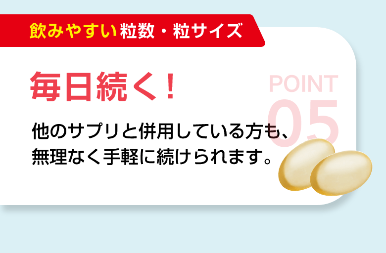 POINT05 毎日続く！