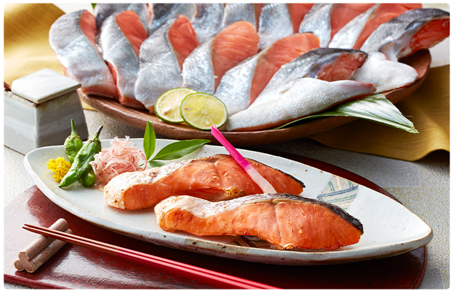 ニッスイの国産サーモン。岩手県で養殖するおいしいサーモントラウト。