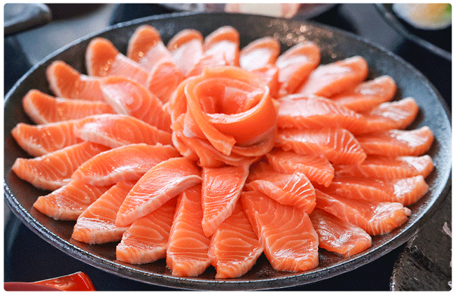 ニッスイの国産サーモン。岩手県で養殖するおいしいサーモントラウト。