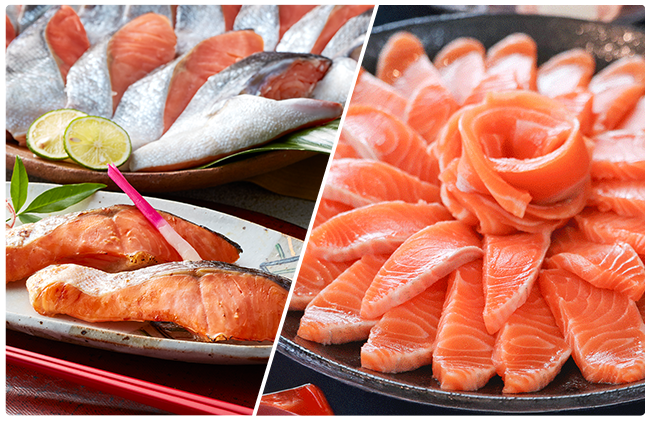 ニッスイの国産サーモン。岩手県で養殖するおいしいサーモントラウト。