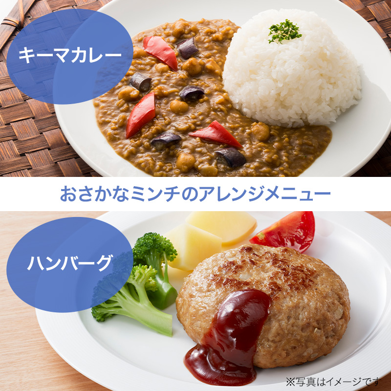 おさかなのミンチのアレンジメニュー